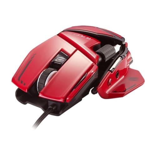 Mad Catz R.A.T. 8+ ADV - mus - USB Svart, Röd