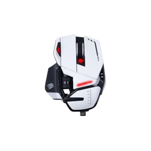 Mad Catz R.A.T.6+ - mus - USB - vit Vit