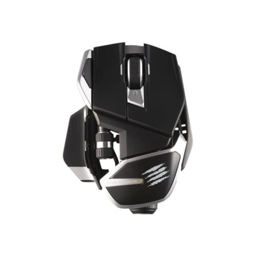 Mad Catz R.A.T. DWS - mus - 2.4 GHz, Bluetooth 5.0 Svart, Silver