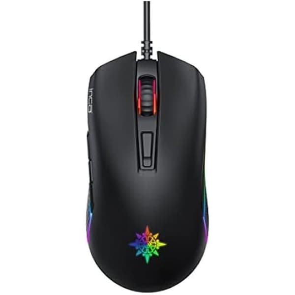 Optisk Mus - INCA - IMG-GT14 Pro - 3600 DPI - RGB LED - 7 Knapper