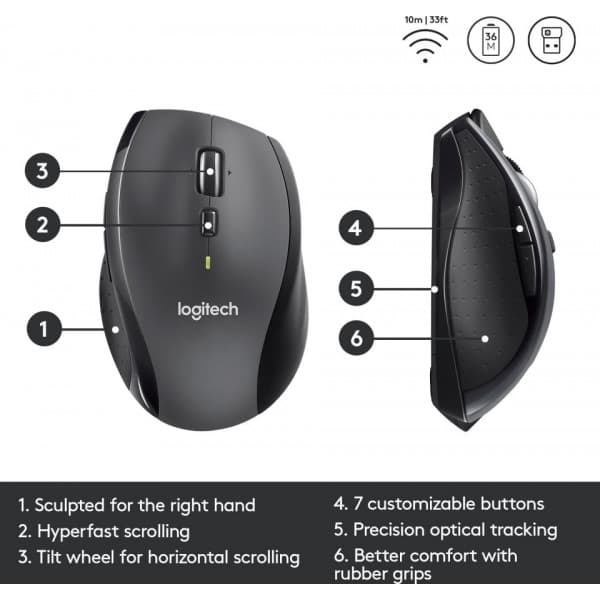 Logitech M705 -mus