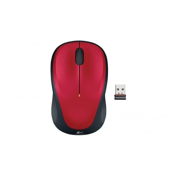 Logitech M235 -hiiri, punainen