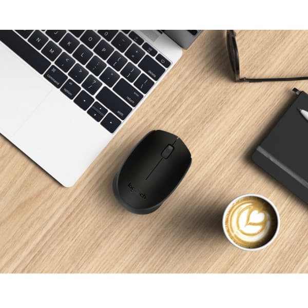 Logitech M171 -trådløs mus, grå/sort