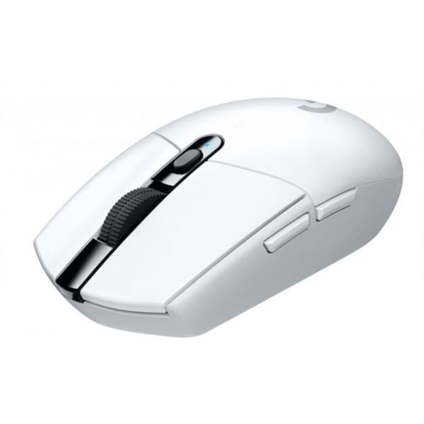 Logitech G305 -trådlös LIGHTSPEED-spelmus, vit