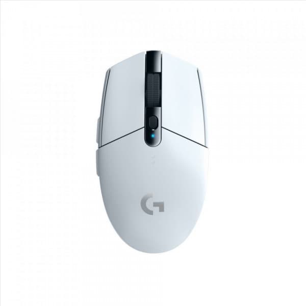 Logitech G305 -trådlös LIGHTSPEED-spelmus, vit