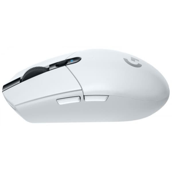 Logitech G305 -trådlös LIGHTSPEED-spelmus, vit