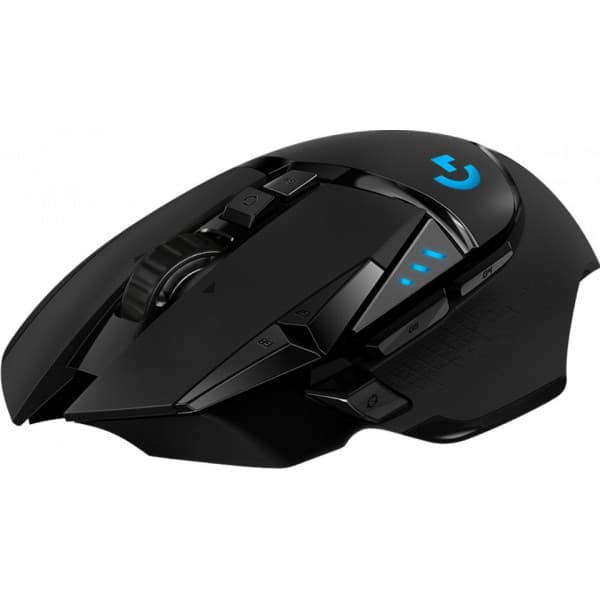 Logitech G502 Lightspeed -langaton pelihiiri musta