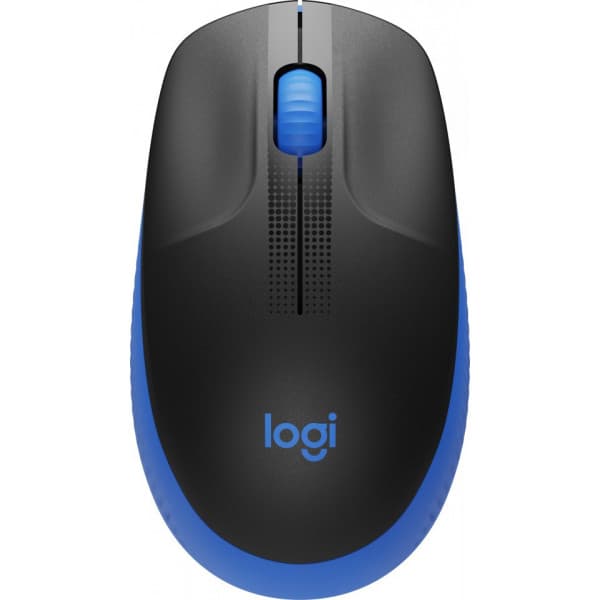 Logitech M190 -langaton hiiri, musta/sininen musta, Sininen