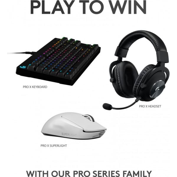 Logitech Pro X Superlight -pelihiiri, valkoinen
