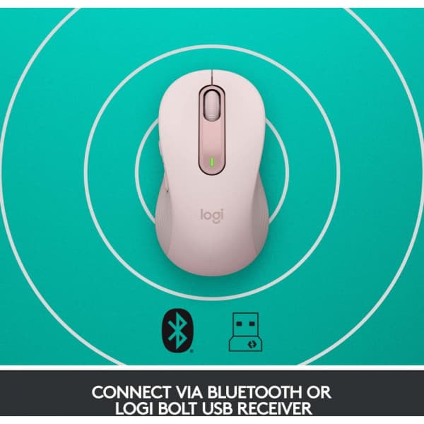 Logitech Signature M650 -langaton hiiri, pinkki