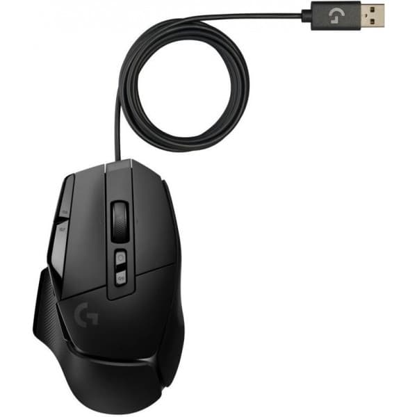Logitech G502 X -spilmus, sort