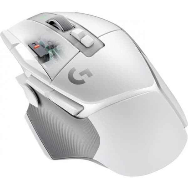 Logitech G502 X Lightspeed -trådlös speldosa, vit