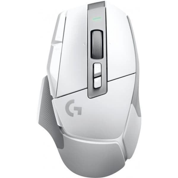 Logitech G502 X Lightspeed -trådlös speldosa, vit Vit