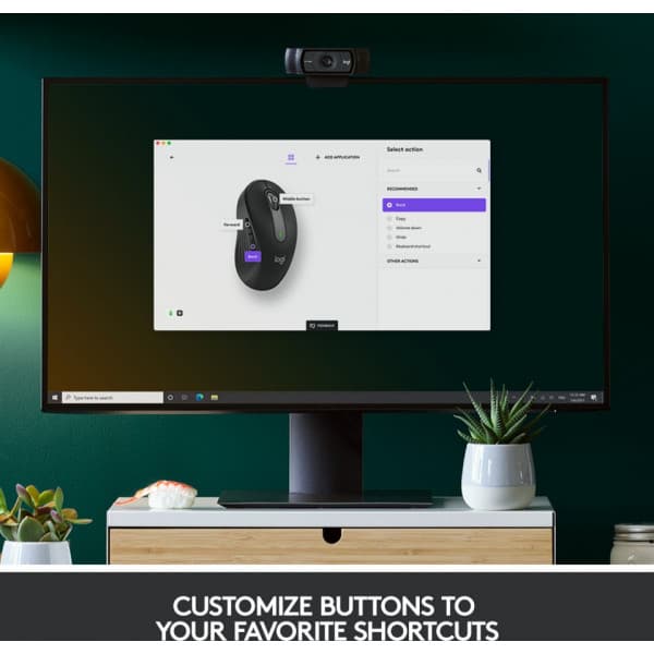 Logitech Signature M650 L -trådløs mus, sort