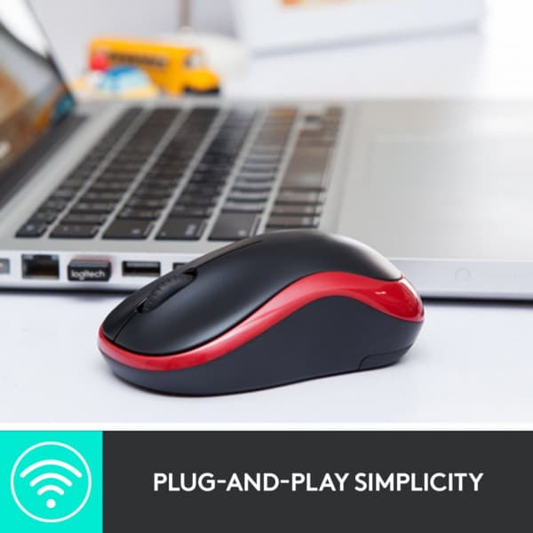 Logitech M185 -hiiri, sininen