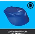 Miniatyrbild 5 av 8: Logitech M330 Silent Plus -mus, blå
