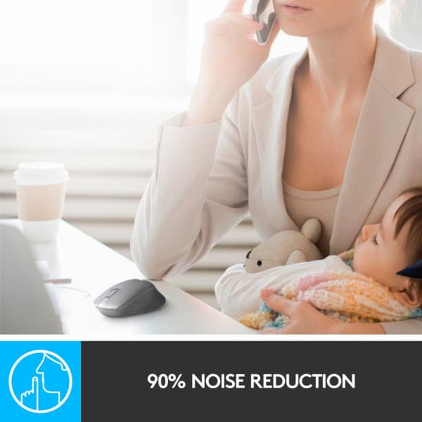 Logitech M330 Silent Plus -mus, blå