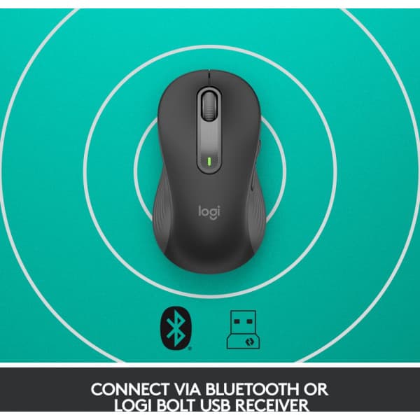 Logitech Signature M650 L LEFT -langaton hiiri, musta