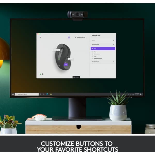 Logitech Signature M650 L LEFT -langaton hiiri, musta