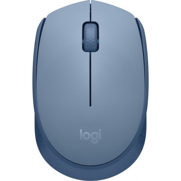 Logitech M171 -trådlös mus, blågrå Blå