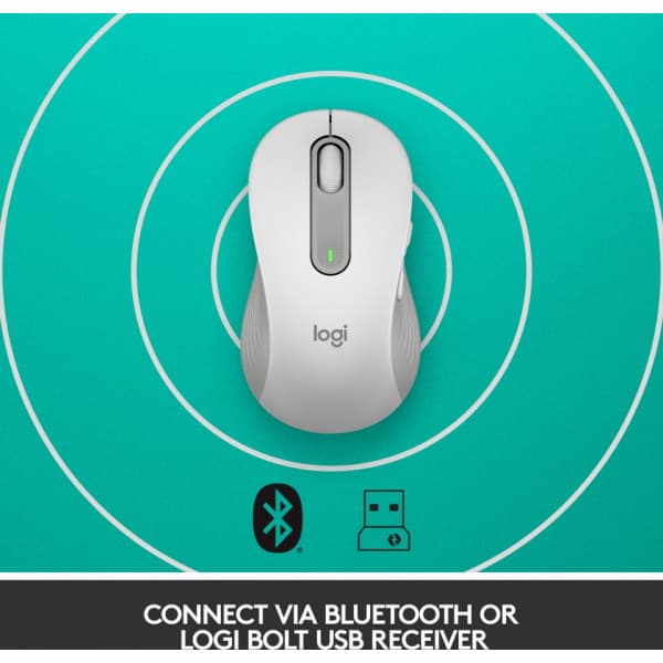 Logitech Signature M650 L LEFT -langaton hiiri, valkoinen