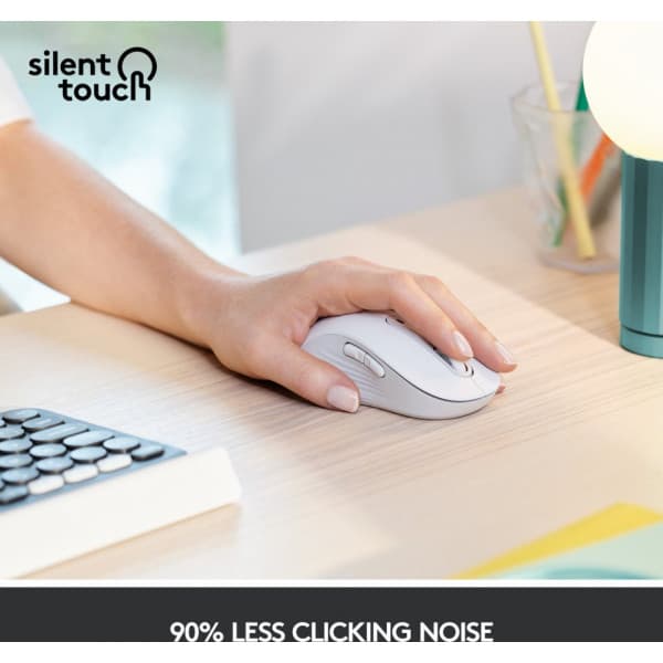 Logitech Signature M650 L LEFT -langaton hiiri, valkoinen
