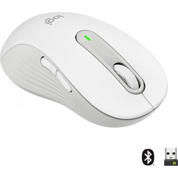 Logitech Signature M650 L LEFT -langaton hiiri, valkoinen Valkoinen