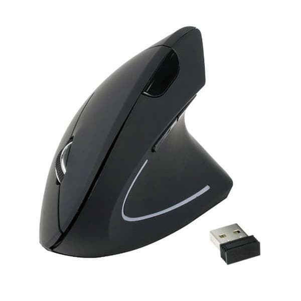 Optisk Mus Ergonomisk Equip 245110 Svart Svart