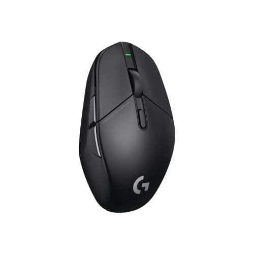 Logitech G G303 Shroud Edition - mus - USB, 2.4 GHz Svart