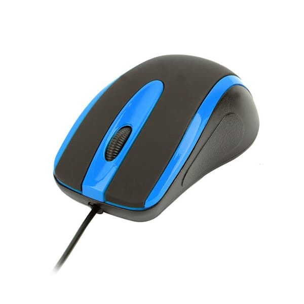 Datormus - HAVIT - MS753 - 1000 DPI - Ergonomisk - Symmetrisk - Svart/Blå