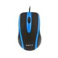Miniatyrbild 1 av 6: Datormus - HAVIT - MS753 - 1000 DPI - Ergonomisk - Symmetrisk - Svart/Blå