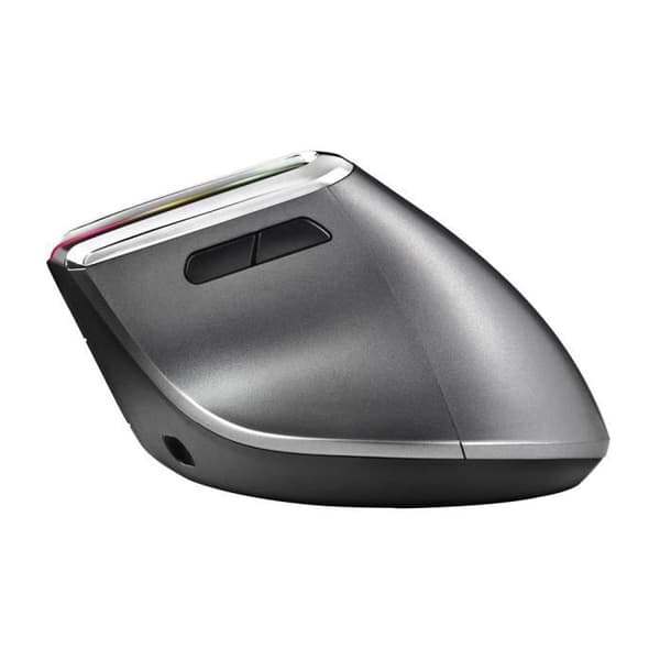 NGS EVO KARMA - Trådlös ergonomisk mus, uppladdningsbar, tysta knappar och hjul, justerbar optisk sensor 800-1200-1600-3200
