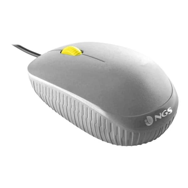 NGS Mus - Trådbunden optisk USB Grå
