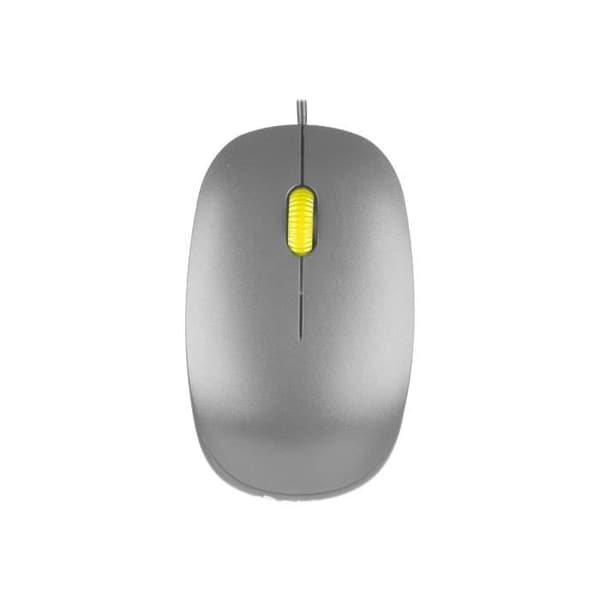 NGS Mus - Trådbunden optisk USB Grå