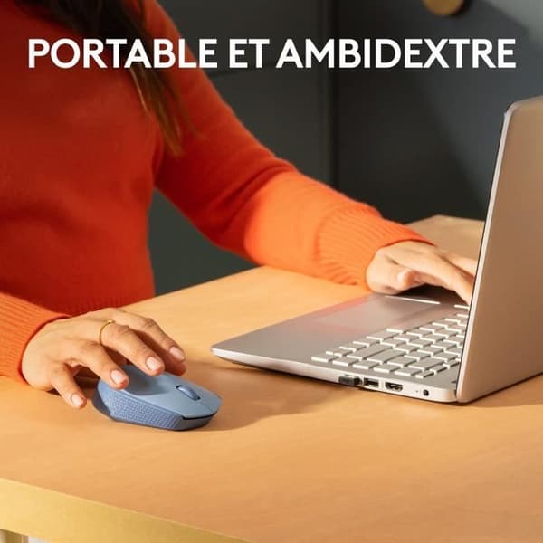 Mus - Trådlös - Logitech - M171 - Ambidextrous - Blågrå