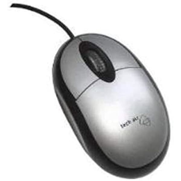 Optisk mus - TECH AIR - 800 dpi modell - USB - Kabelansluten - Svart