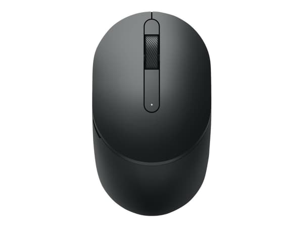 Dell MS3320W - Mus - optisk - 3 knappar - trådlös - 2.4 GHz, Bluetooth 5.0 - svart - med 3 års avancerad utbytesservice