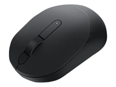 Dell MS3320W - Mus - optisk - 3 knappar - trådlös - 2.4 GHz, Bluetooth 5.0 - svart - med 3 års avancerad utbytesservice