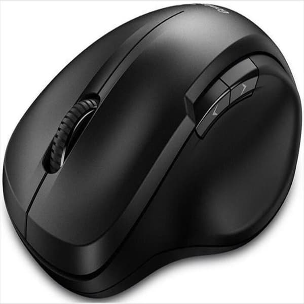 Musmatt Genius Ergonomisk 8200S Trådlös Svart