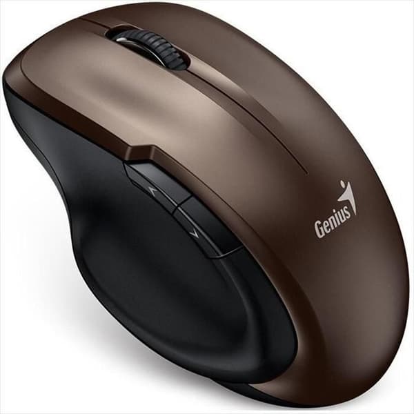 Mus Geniala Ergonomisk 8200S Trådlös Choklad