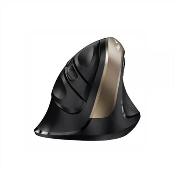 Musmanki Genius Trådlös Ergonomisk Vertikal 8250S Svart Guld