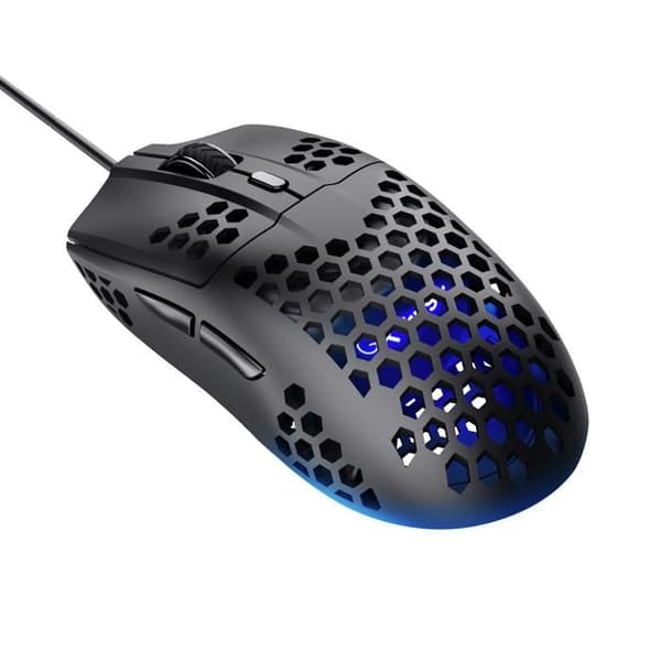Spelmus med 6400 DPI och RGB (svart) Trust GXT 928 Helox