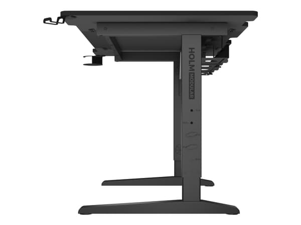 GENESIS NDS-2249, Rett, Rektangulær form, MDF, Stål, Spilling, Sort