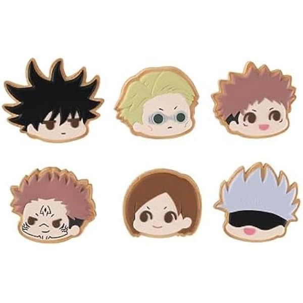 Charm Patisserie Assortiment - MEGAHOUSE - Jujutsu Kaisen - 6 Kakor - Charmkollektion