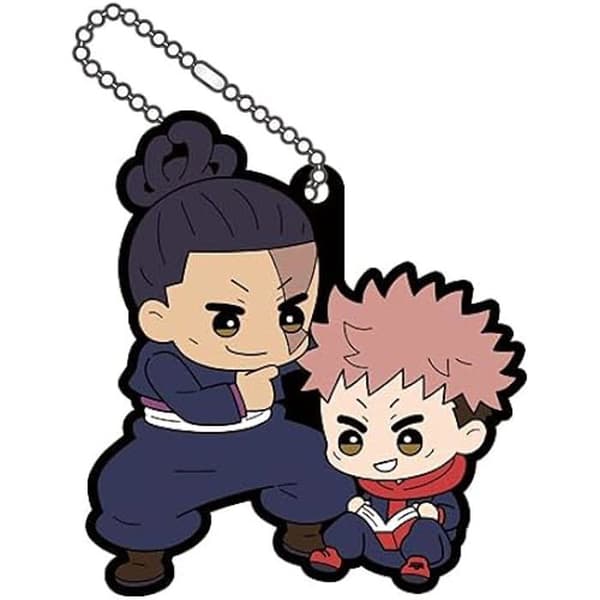 Charms i Gummi - MEGAHOUSE - Jujutsu Kaisen - Buddy Collection Vol. 3 - 6 cm - Assortiment av 6