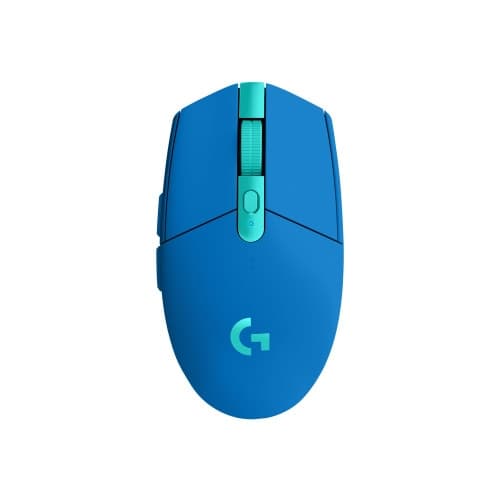Logitech G G305 - mus - 2.4 GHz - blå
