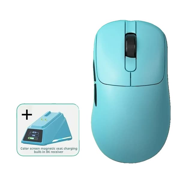 Langaton pelihiiri, PAW3950-anturi, 400mAh akku,AJ179APEX Sininen 8K
