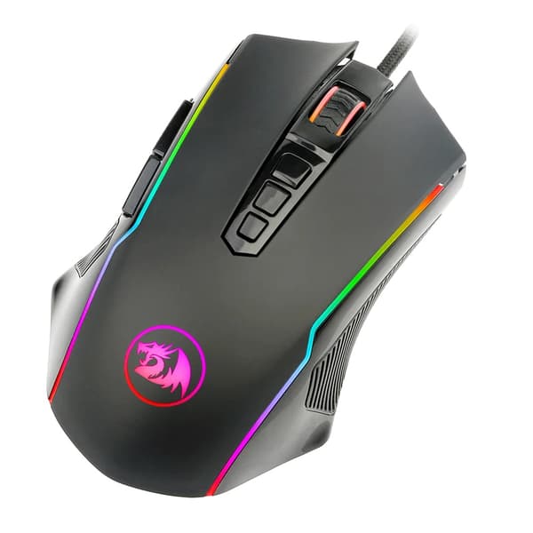 Trådad Spelmus, 8000 DPI Känslighet, 9 Programmerbara Knappar,M910-K