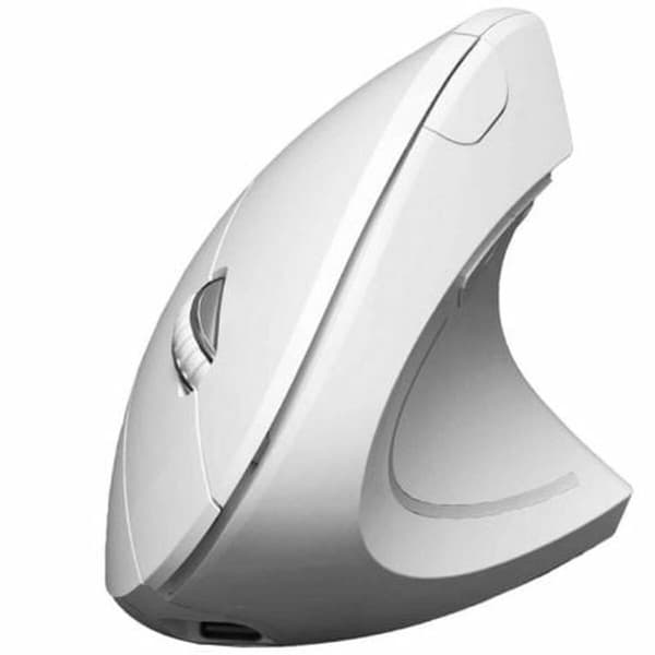 Ergonominen optinen hiiri Subblim SUBMO-EDGVW02 Valkoinen Valkoinen