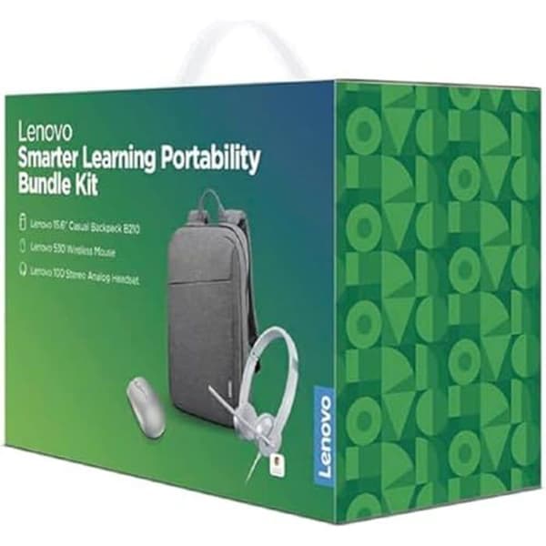 Learning Portability Kit - LENOVO - 15,6" ryggsäck - 530 trådlös mus - Stereoheadset